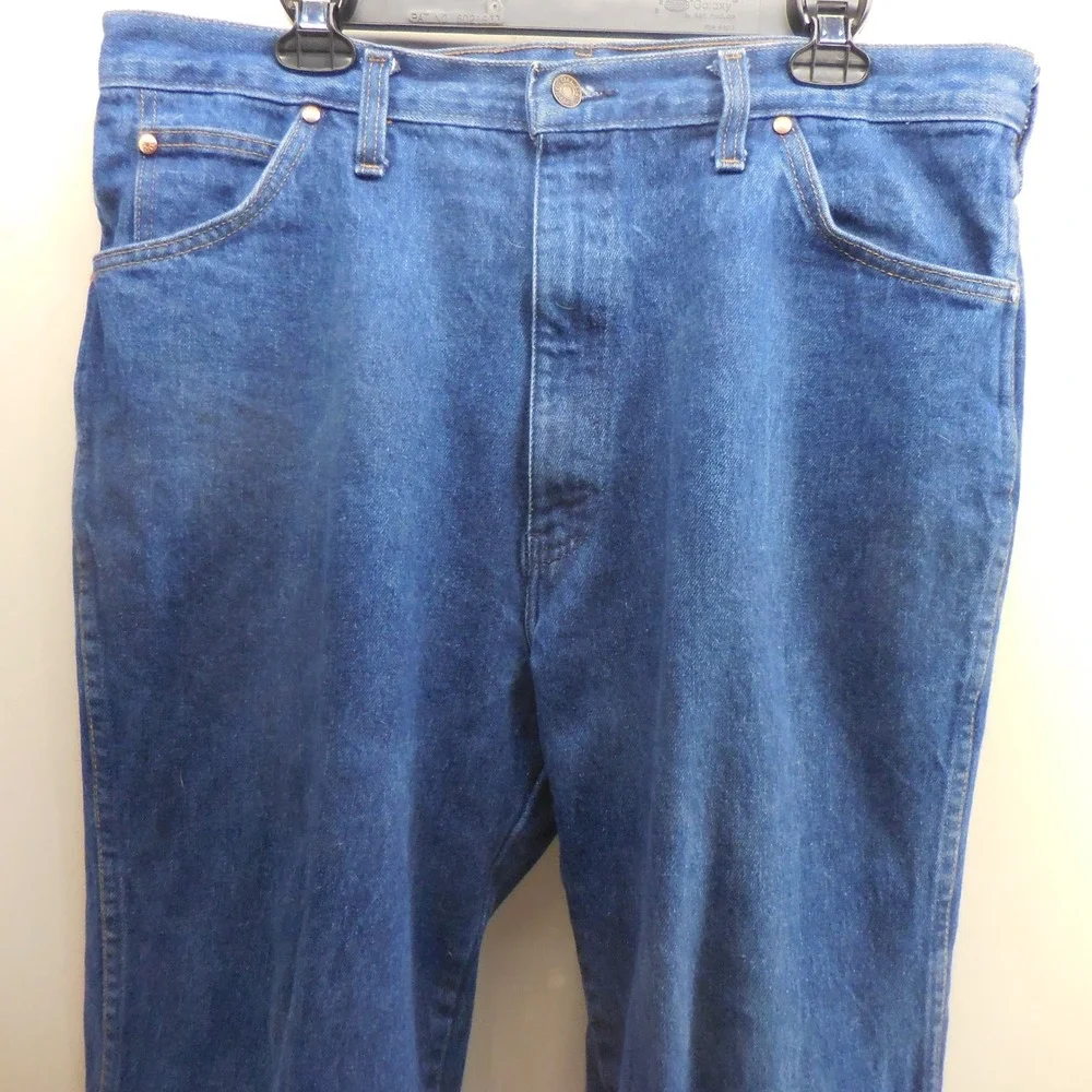 Vintage Levis 557 For Cowboys Jeans Mens 36x24 Blue Denim Made in USA High Rise